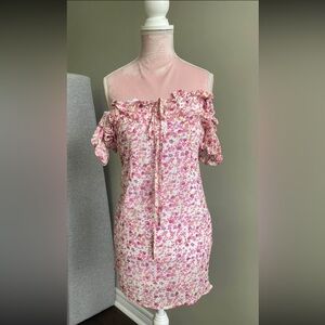 Floral Off-Shoulder Dress